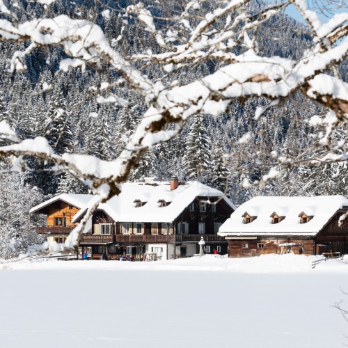 Chalet in de winter van Kleinarl