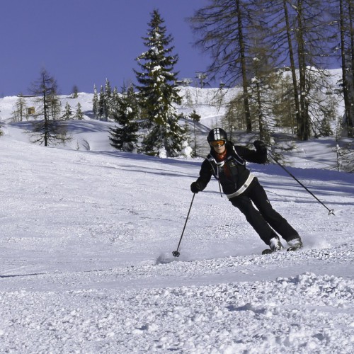 Skiër in Kleinarl