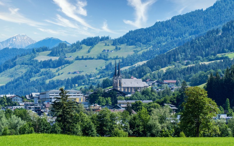 St. Johann im Pongau met Pfarrkirche